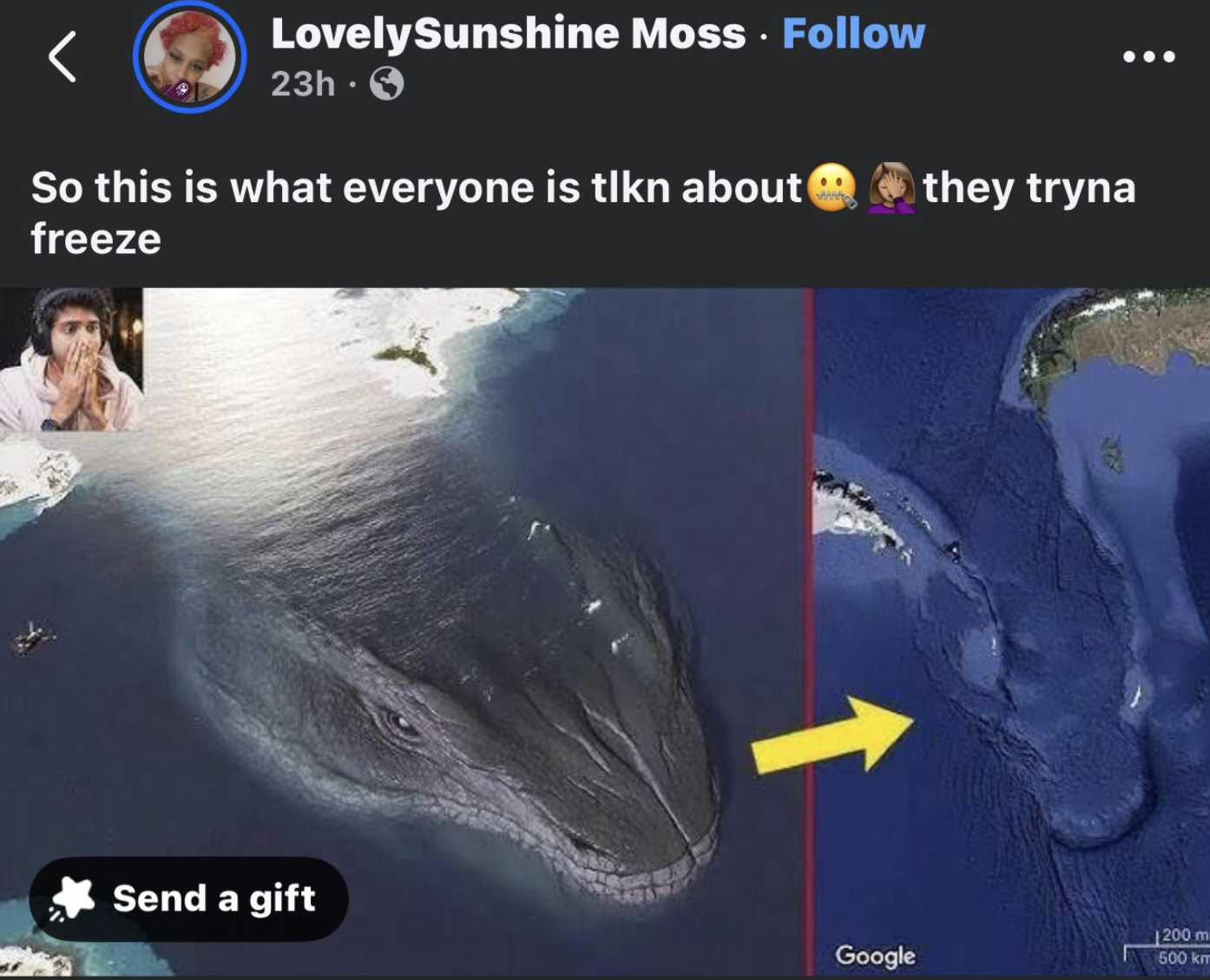 Tormenta invernal desata teorías sobre un “Leviatán”